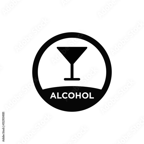 ALCOHOL VECTOR ICON