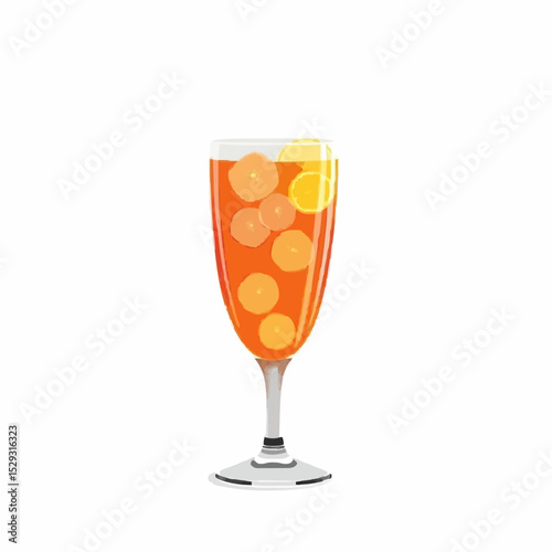 Chilled Cocktail in a Glass