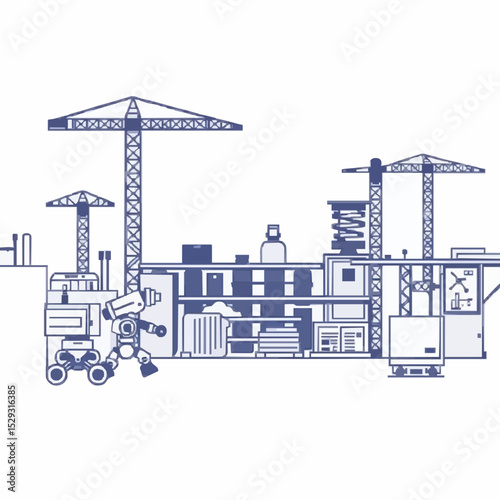 Robust Construction Site at Robots