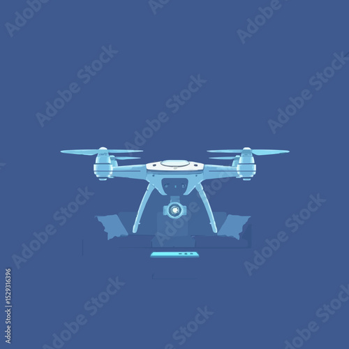 Innovative Futuristic Drone with a Home