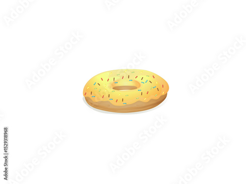 Delicious Donut with Sprinkles for Your Food and Drink Needs
