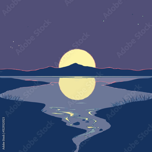Pristine Tundra with Clear Waters
