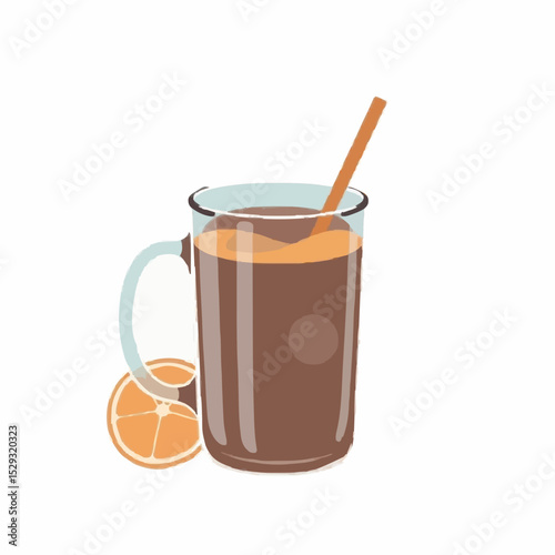 Refreshing Juice in a Mug