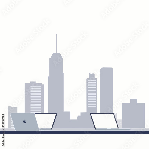 Innovative Professional Startup during a City