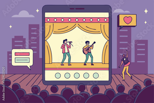 The Concert in Your Feed