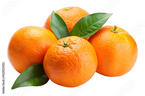 ripe orange fruits image isolated on transparent