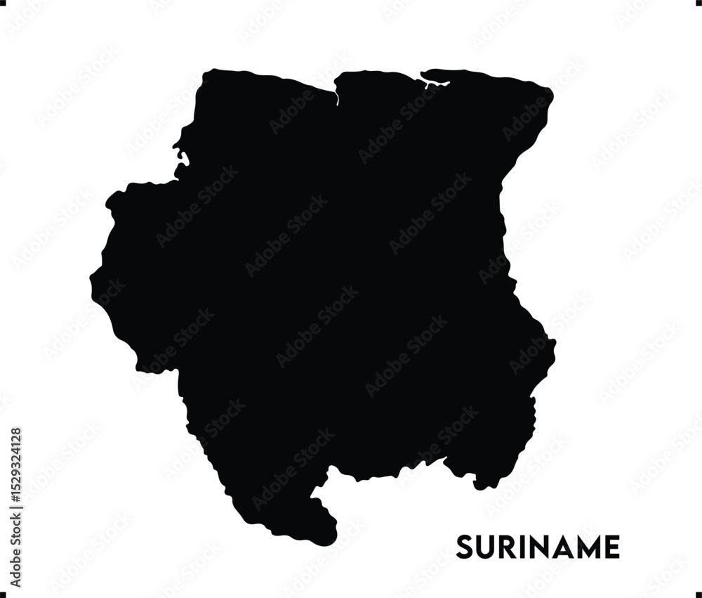 Obraz premium Suriname icon vector design, Suriname Logo design, Suriname's unique charm and natural wonders, Use it in your marketing materials, travel guides, or digital projects, Suriname icon logo design vector
