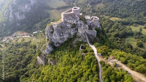 Srebernik castle in Bosnia and Hercegovina