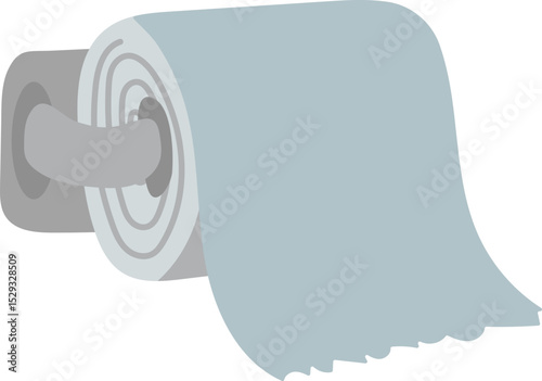 Toilet paper illustration