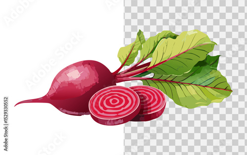 simple flat vector an onion