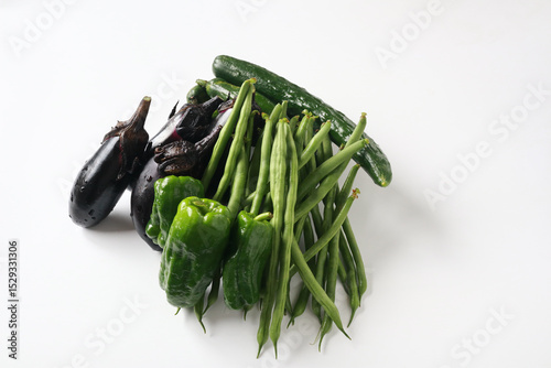 採れたての新鮮な夏野菜