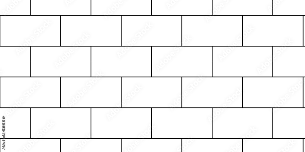 Seamless Pavement seamless mosaic stone concrete wall surface tiles. subway vector block rock white brick wall texture background.	

