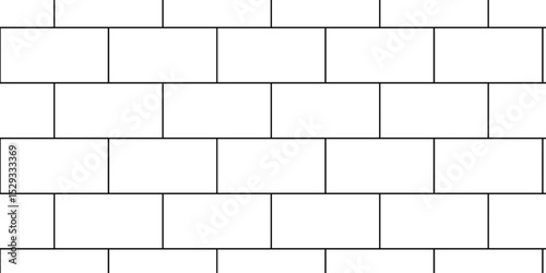 Seamless Pavement seamless mosaic stone concrete wall surface tiles. subway vector block rock white brick wall texture background.	
