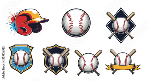 Baseball Logos and Emblems Collection