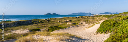 Florianópolis, Campeche beach during sunrise. Brazil.