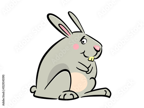 The Wild Rabbit A Common Creature In Many Areas