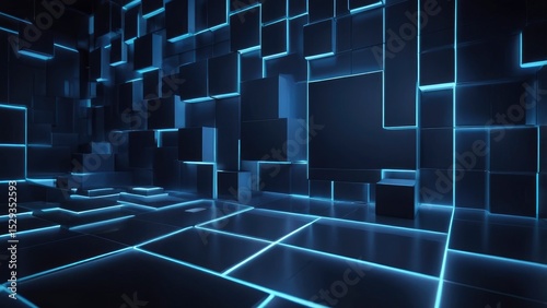 abstract blue background