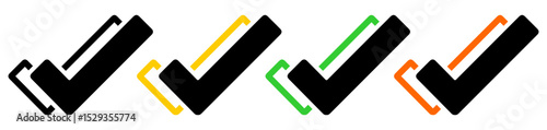 Check double sign icon.eps