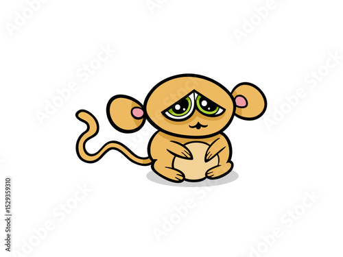 Animated Little Creature: Emotional And Expressive With Soft Colors