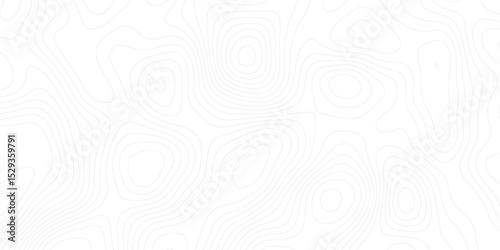 The stylized height of the topographic map contour in lines and contours isolated on transparent.Black and white lines seamless Topographic map patterns, topography line map. Vintage outdoors style. 

