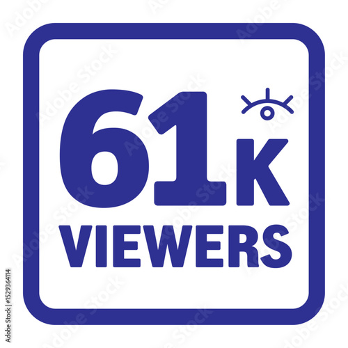 61K viewers