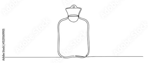 hot water bottle one line heat pack