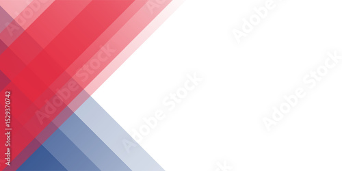 Dark blue, red and white Abstract triangle on white and dark blue background. A4 size book cover template for annual report, magazine, booklet, proposal, portfolio, brochure, poster