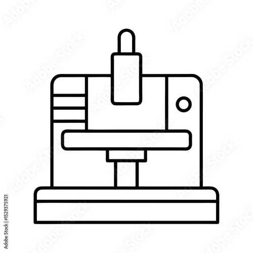 CNC Router Machine Vector Design