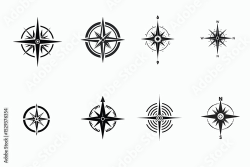 vector set of compass