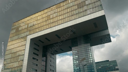 Wallpaper Mural Modern waterfront architecture Crane Houses in Cologne, Germany. Torontodigital.ca