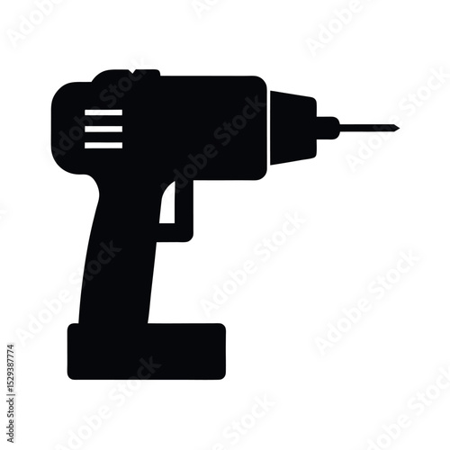 EDM Drill Machine Vector Artwork
