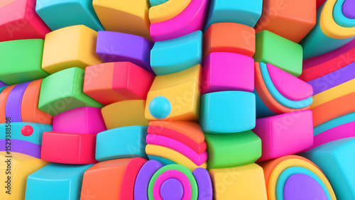 colorful blocks background