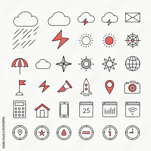 weather icons set