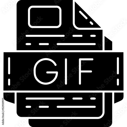 GIF file format Icon