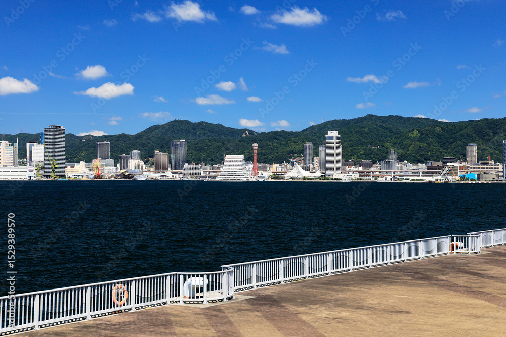 Obraz premium 海の見える公園