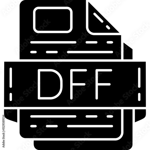 DFF file format Icon