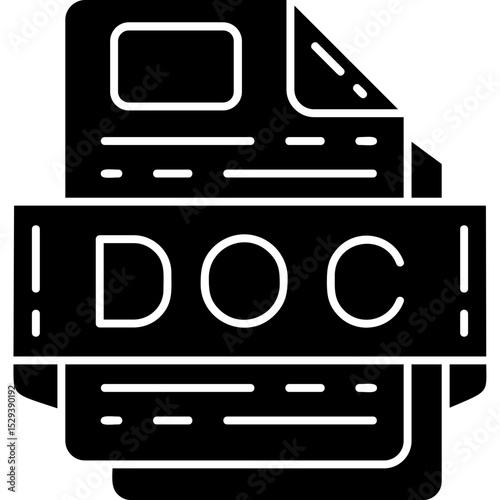 DOC file format Icon