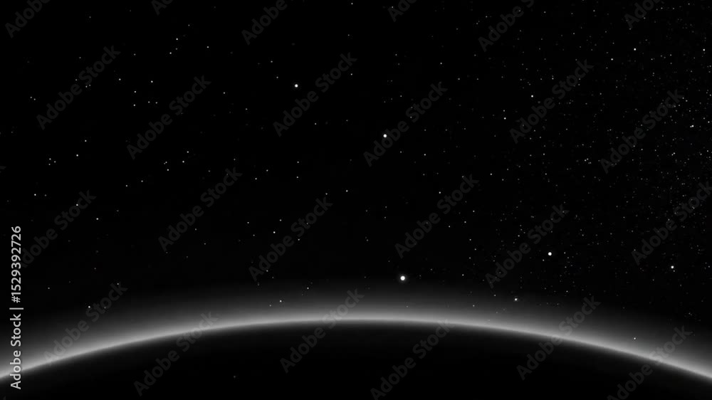 Outer Space Horizon with Distant Stars – Cosmic View of the Universe