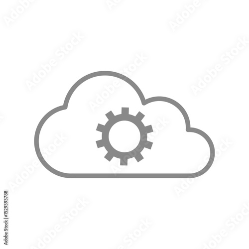 クラウド設定のアイコン