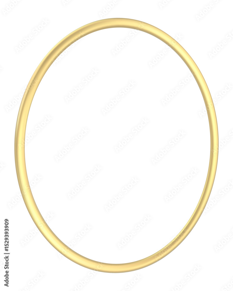 Simple, thin golden ring forming a perfect circle, isolated on a white background, perfect for jewelry, wedding, finance, or any circular design project Simple, thin golden ring forming a perfect circle, isolated on a white background, perfect for jewelry, wedding, finance, or any circular design project