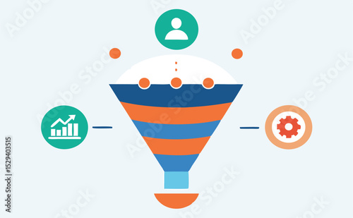 Sales funnel marketing strategy growth process customer journey