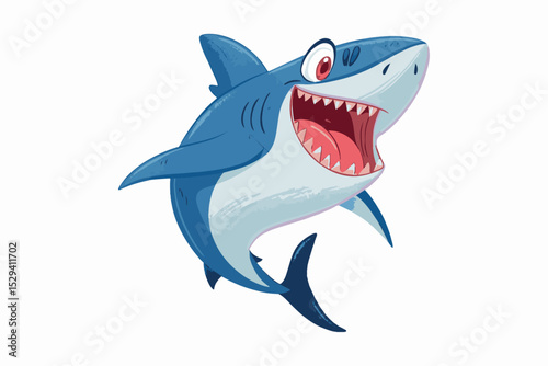 Simple Yet Powerful Shark Vector Art for Branding Use