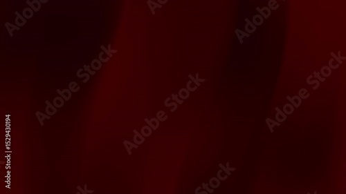 Dark red gradient creates a textured background with depth.