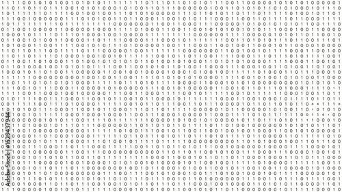 Animated Binary Code Screen Fill Transition