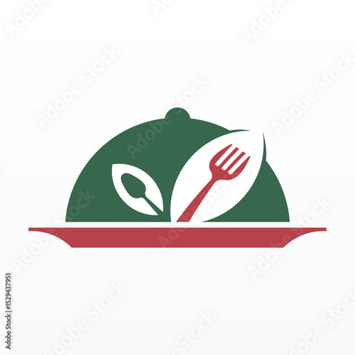 Food logo design concept. Restaurant logo design