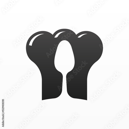 Food logo design concept. Restaurant logo design