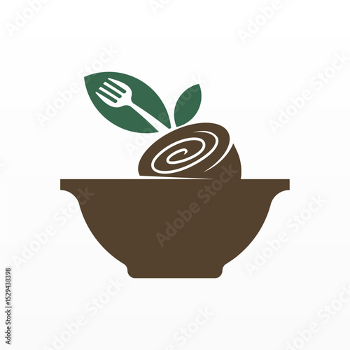 Food logo design concept. Restaurant logo design