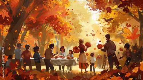 People Participating in Thanksgiving Charity Events: Giving Back to the Community