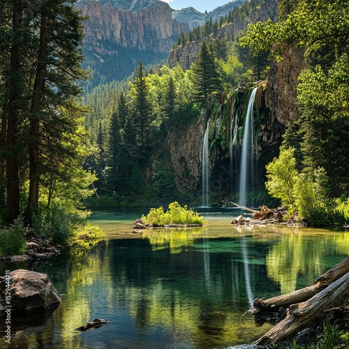 Hanging lake, Glenwood Canyon, Colorado, USA photo