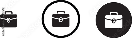 Modern grid of monochrome business icons on light gray.